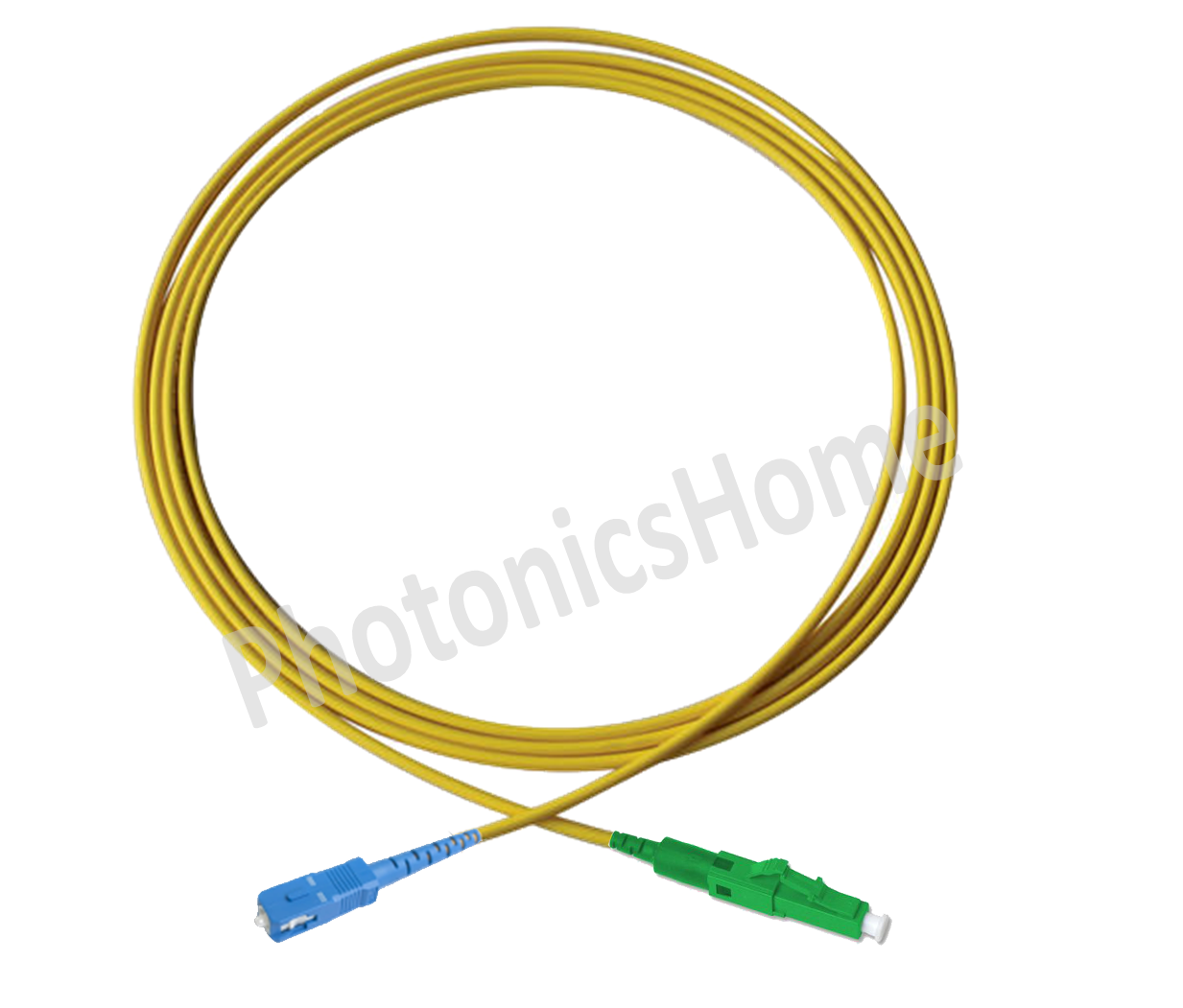 Premium Patch Cord, G657A2 Fiber, Simplex, 2.0mm, LSZH, SC/UPC to LC/APC